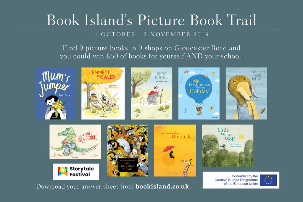 Picture Book Trail on Gloucester Road in Bristol