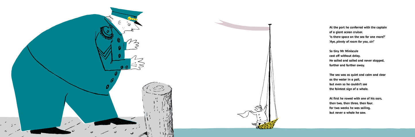 Mr Miniscule and the Whale