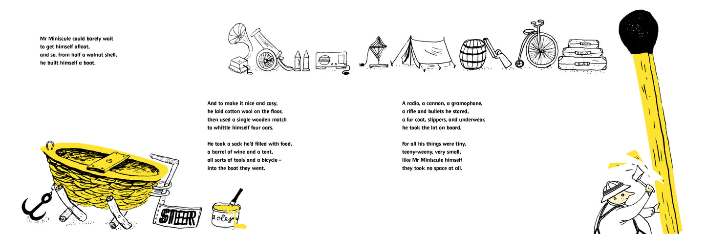 Mr Miniscule and the Whale