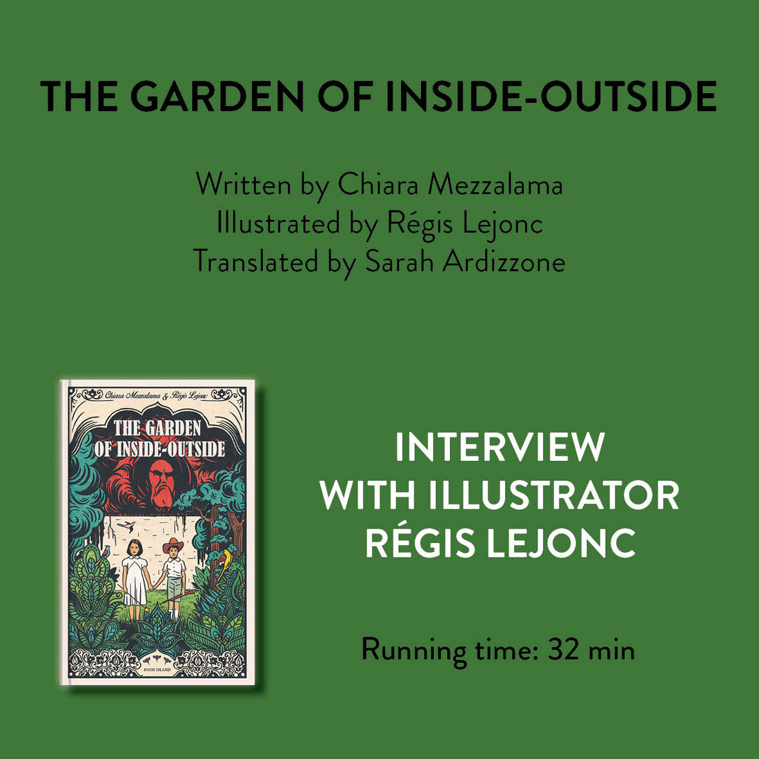 Interview with Régis Lejonc