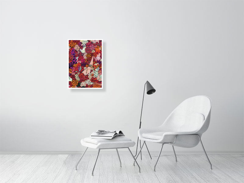 A2 giclée print of Rosemary from The Witchfairy by illustrator Carll Cneut